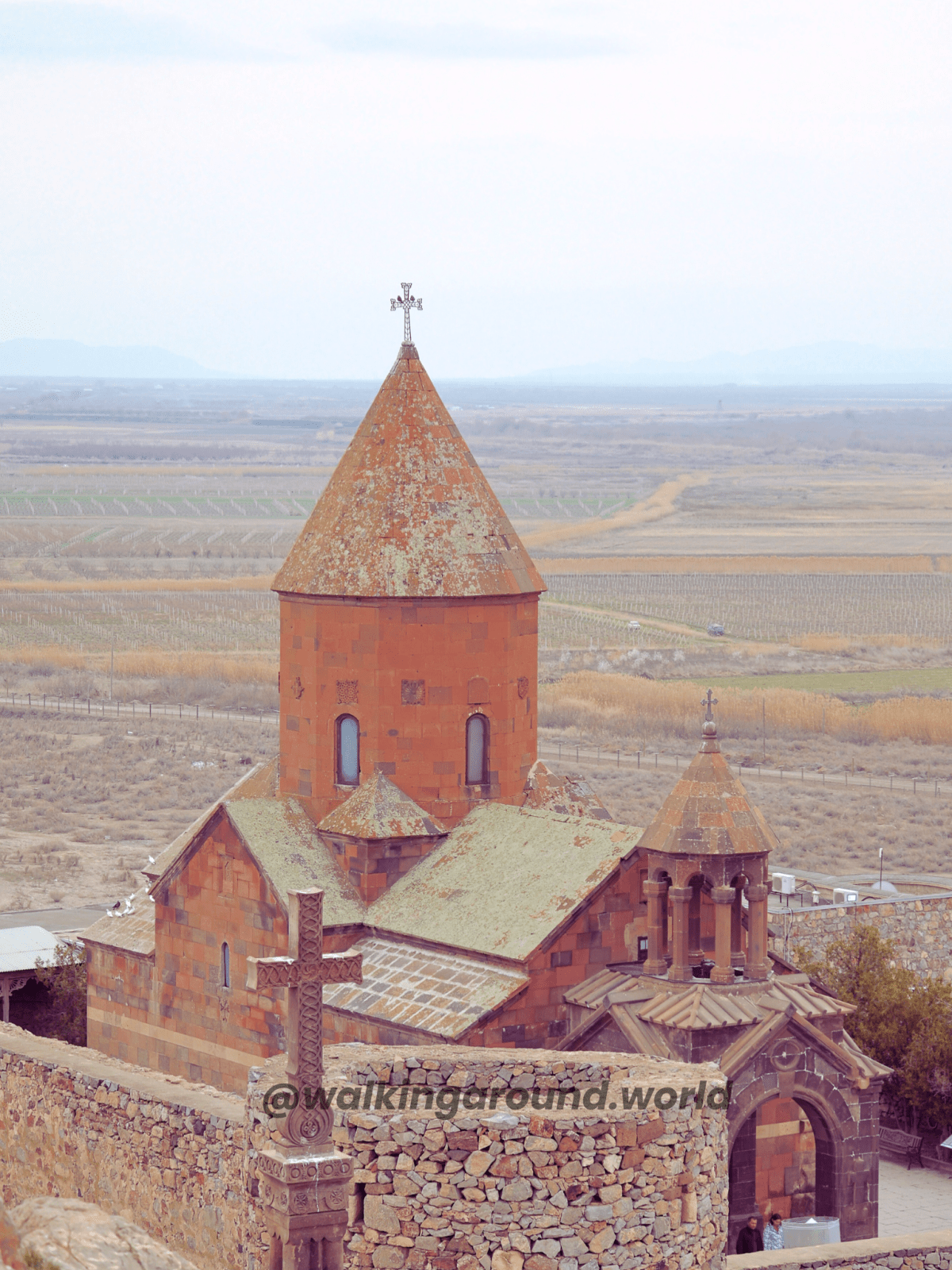 Templo Khor Virap - a los pies del Monte Ararat - Armenia