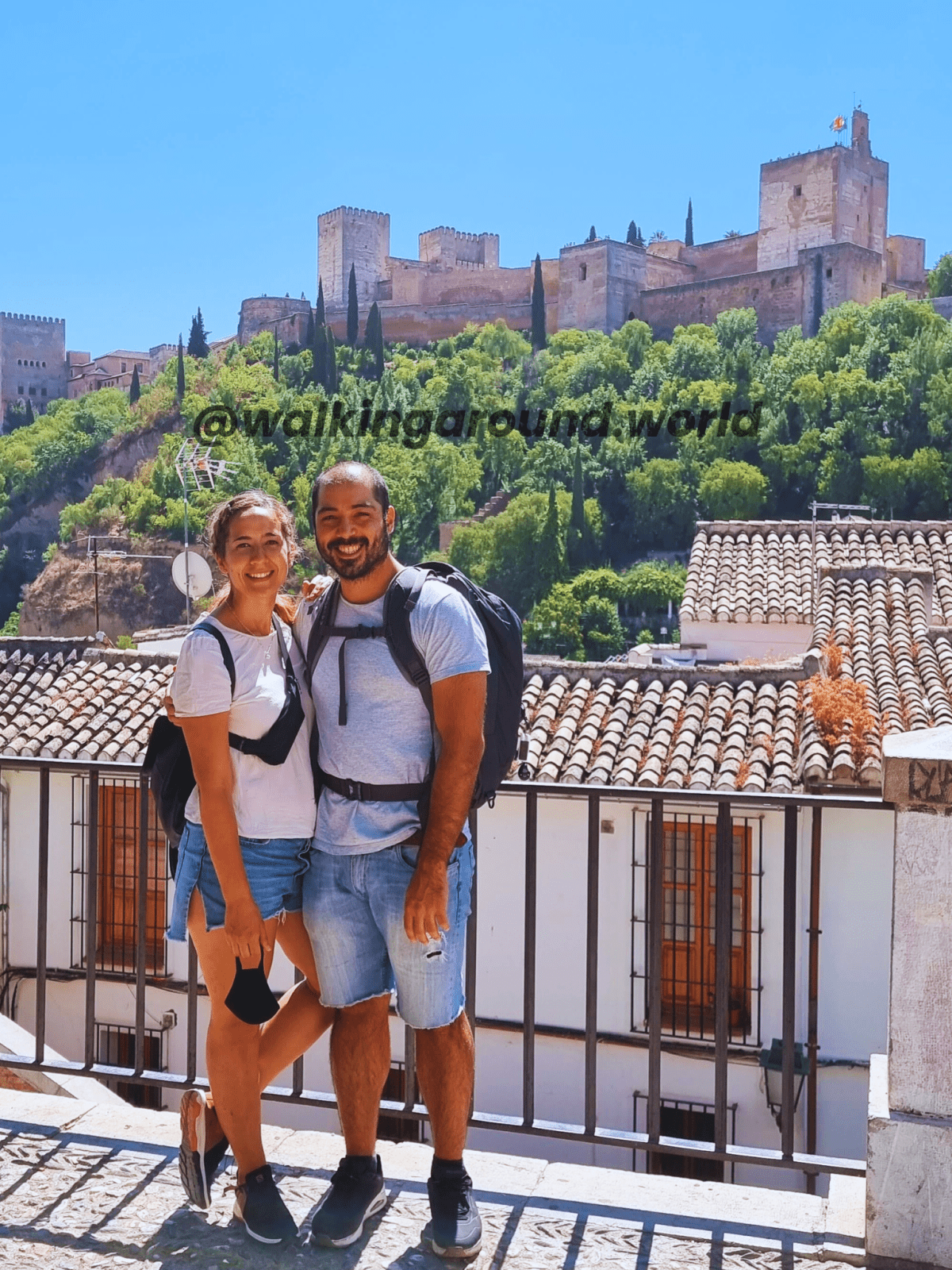 España - La alhambra - Granada - mochileros